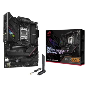 Placa Asus (Rog Strix B650E-F Gaming Wifi) Am5, Wifi 6E, Pcie 5.0, Atx, Lan 2.5G, Ddr5