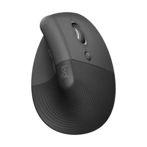 Mouse Inalambrico Logitech Vertical Lift (910-006466) Negro, Bluetooth, Ergonomico, Clics Silenciosos, Para Mano Derecha, 4000 Dpi