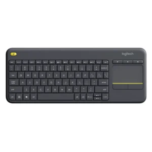 Teclado Inalambrico Logitech K400 Plus Tv (920-007123) Negro, Bluetooth, Touchpad 3.5 Pulgadas, Tv Keyboard