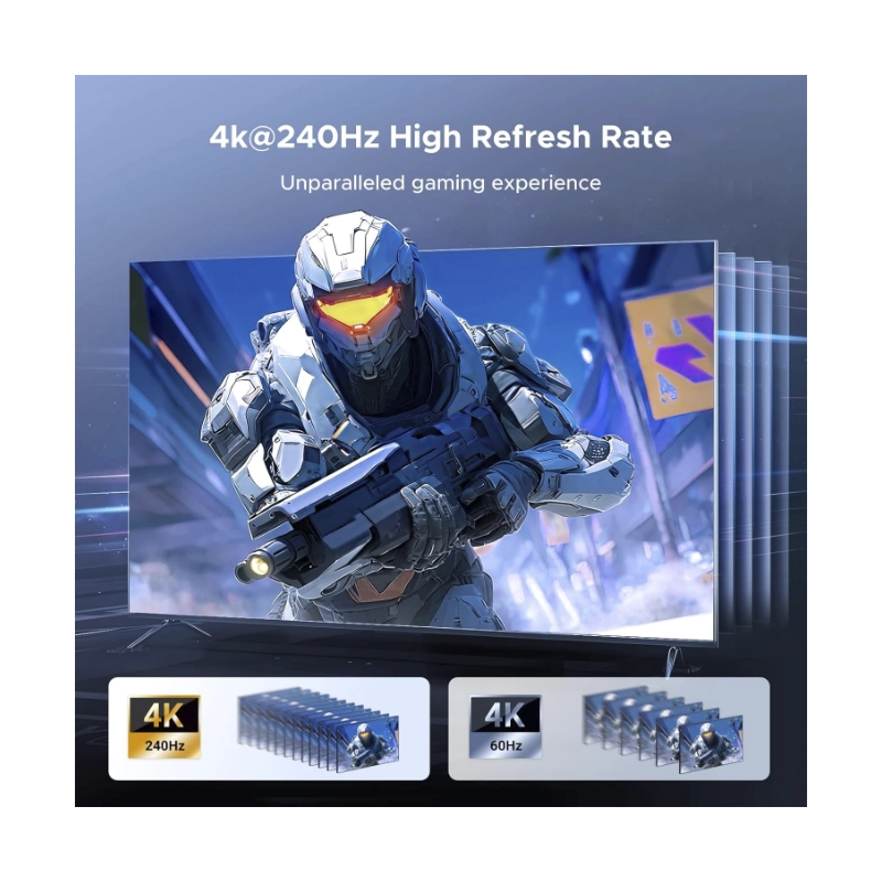 Switch Hdmi 2 X 1 Ugreen Aw700 (65877) 8K @60Hz, 2.1, Dolby Atmos 48Gbps, Trasmite Una Sola Imagen De Diferentes Equipos 4 Switch Hdmi 2 X 1 Ugreen Aw700 (65877) 8K @60Hz, 2.1, Dolby Atmos 48Gbps, Trasmite Una Sola Imagen De Diferentes Equipos - Imagen 4