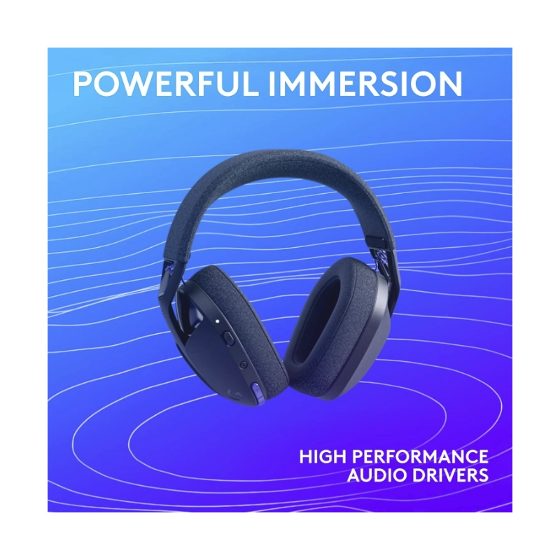 Auricular Inalambrico Logitech G321 Lightspeed (981-001562) Negro, Bluetooth, Microfono De 16 Khz, Ajuste Y Comodidad Dinamicos, Bateria Mas De 20H 5 Auricular Inalambrico Logitech G321 Lightspeed (981-001562) Negro, Bluetooth, Microfono De 16 Khz, Ajuste Y Comodidad Dinamicos, Bateria Mas De 20H - Imagen 5