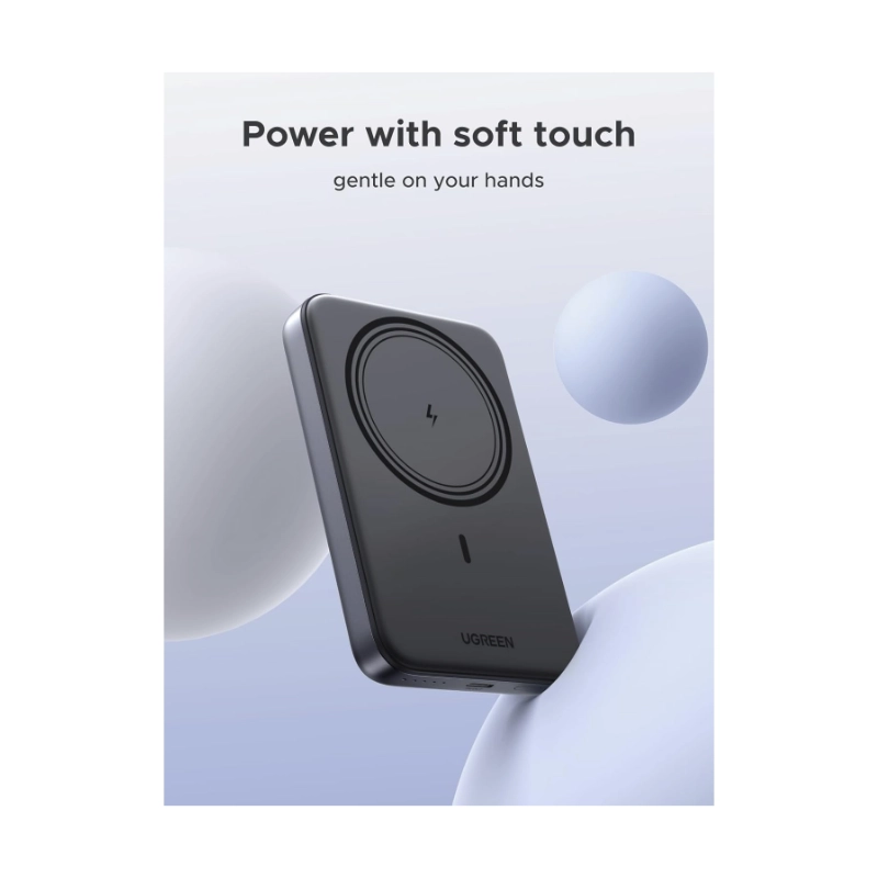 Power Bank Ugreen Pb561 (25919) Magnetico Magsafe, Carga Rapida Pd 20W, Iphone 17/17 Pro/17 Air/17 Pro Max, 10000Mah 6 Power Bank Ugreen Pb561 (25919) Magnetico Magsafe, Carga Rapida Pd 20W, Iphone 17/17 Pro/17 Air/17 Pro Max, 10000Mah - Imagen 6