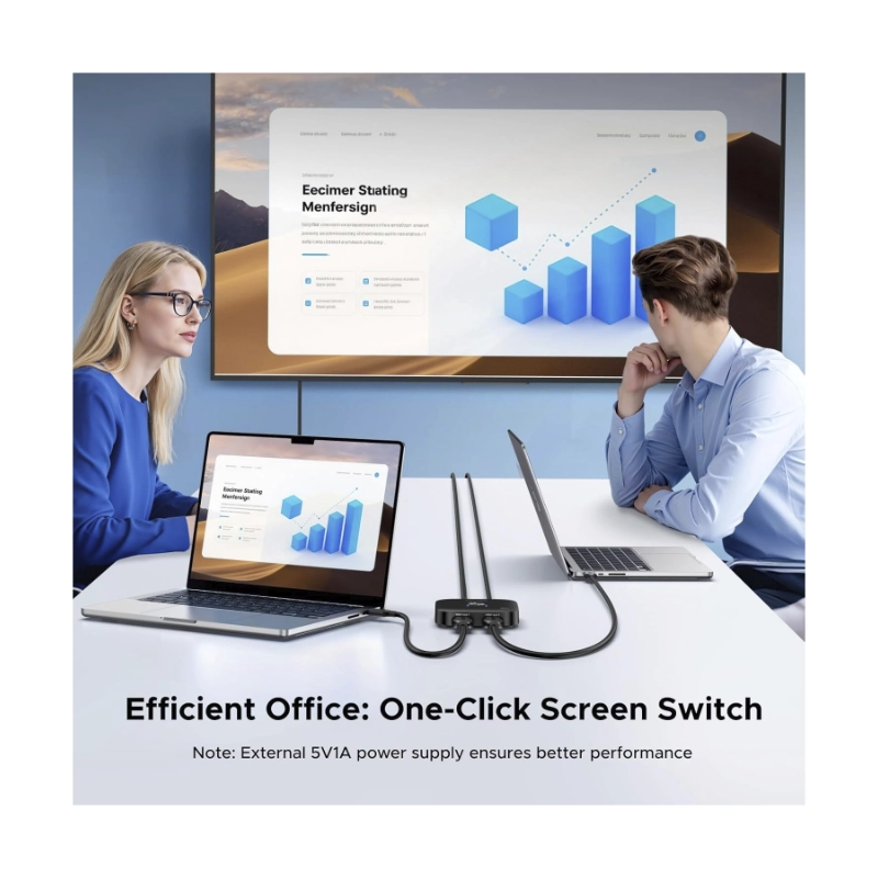 Switch Hdmi 2 X 1 Ugreen Aw700 (65877) 8K @60Hz, 2.1, Dolby Atmos 48Gbps, Trasmite Una Sola Imagen De Diferentes Equipos 6 Switch Hdmi 2 X 1 Ugreen Aw700 (65877) 8K @60Hz, 2.1, Dolby Atmos 48Gbps, Trasmite Una Sola Imagen De Diferentes Equipos - Imagen 6