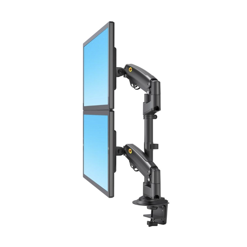 Brazo Soporte Para 2 Monitores North Bayou H180 (1100671106 H180) Rack Base, Para 17 A 35, De 2Kg Hasta 9Kg, Altura Ajustable, Resorte De Gas 3 Brazo Soporte Para 2 Monitores North Bayou H180 (1100671106 H180) Rack Base, Para 17 A 35, De 2Kg Hasta 9Kg, Altura Ajustable, Resorte De Gas - Imagen 3