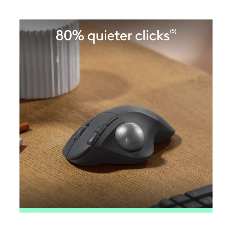 Mouse Inalambrico Logitech Ergo M575S (910-007031) Grafito, Bluetooth, Modo Trackball, Control Comodo Con El Pulgar, Seguimiento Preciso Y Fluido 7 Mouse Inalambrico Logitech Ergo M575S (910-007031) Grafito, Bluetooth, Modo Trackball, Control Comodo Con El Pulgar, Seguimiento Preciso Y Fluido - Imagen 7