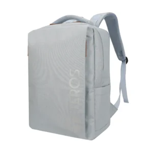 Mochila Para Laptop Teros City Iii (Te-9047Sk) Azul Claro, Dos Bolsillos Frontales Con Cremallera Oculta, Hasta 15.6