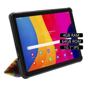 Tablet Advance Smartpad (Sp3703) Pantalla Ips Wxga 10.1, 64Gb Rom, 4Gb Ram, 5000Mah, Android 15, Cam 5Mp-2Mp