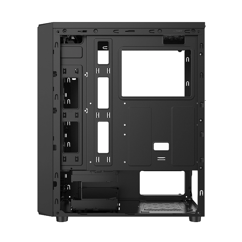 Case Fpmax (Cortex-B) Sin Fuente, Negro, Atx, 1 Panel Acrilico, X4 Fan, Led Rainbow 6 Case Fpmax (Cortex-B) Sin Fuente, Negro, Atx, 1 Panel Acrilico, X4 Fan, Led Rainbow - Imagen 6