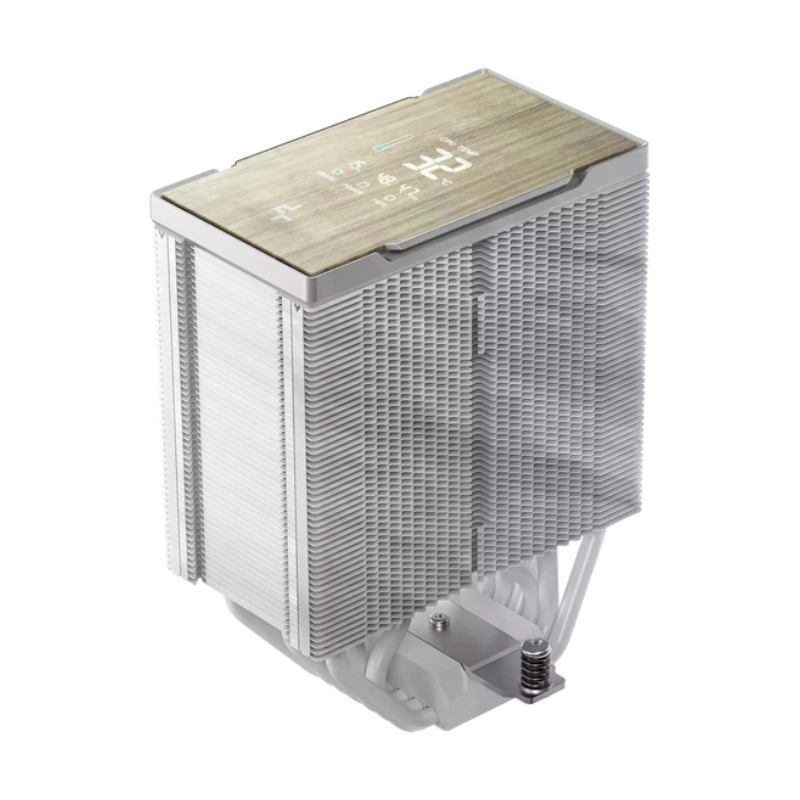 Disipador De Procesador Deep Cool Ak700 Digital Wh (R-Ak700-Whndmn-Gjd) Blanco, Pantalla Digital, Imitacion Madera, Socket 1155/1851-Am4/Am5 6 Disipador De Procesador Deep Cool Ak700 Digital Wh (R-Ak700-Whndmn-Gjd) Blanco, Pantalla Digital, Imitacion Madera, Socket 1155/1851-Am4/Am5 - Imagen 6