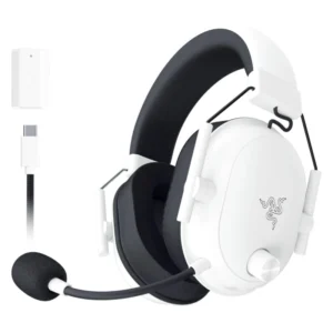 Auricular Inalambrico Razer Blackshark V2 Hyperspeed (Rz04-04960200-R3U1) Gaming, Blanco, 9.88 Oz Ligeros, Thx Spatial Audio, Micro Flexible, Bluetoot