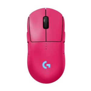 Mouse Inalambrico Logitech G Pro X Superlight 2 (910-006796) Magenta, Lightforce, Sensor Hero 2, 44000 Dpi, 60G