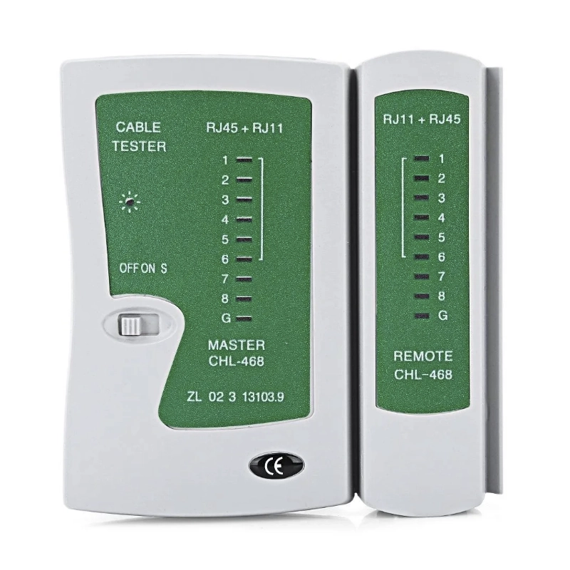 Comprobador De Cables De Red Ethernet Tester (Tesgen) Rj45, Rj11, Cat5/Cat6 1 Comprobador De Cables De Red Ethernet Tester (Tesgen) Rj45, Rj11, Cat5/Cat6