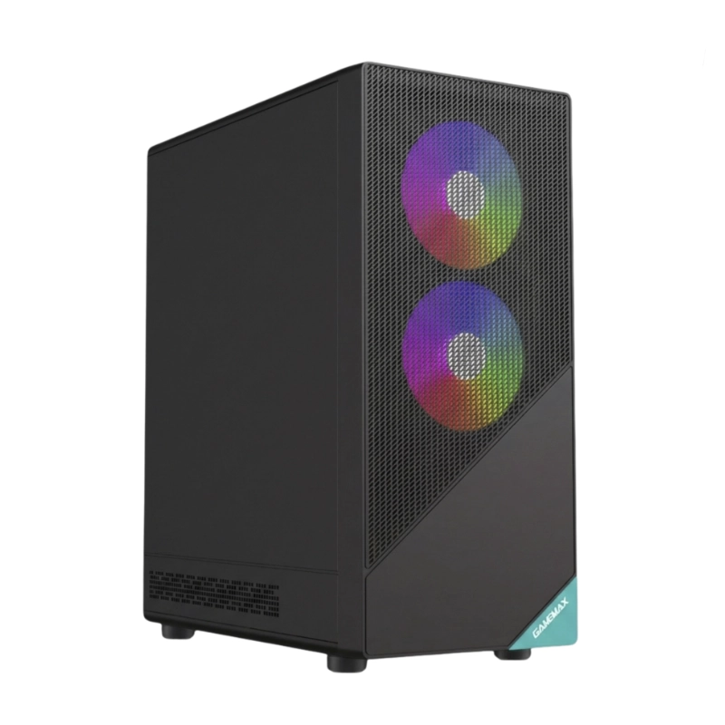 Case Gamemax (Focus) Sin Fuente, Negro, Atx, 1 Panel Vidrio, X3 Fan, Led-Argb 1 Case Gamemax (Focus) Sin Fuente, Negro, Atx, 1 Panel Vidrio, X3 Fan, Led-Argb