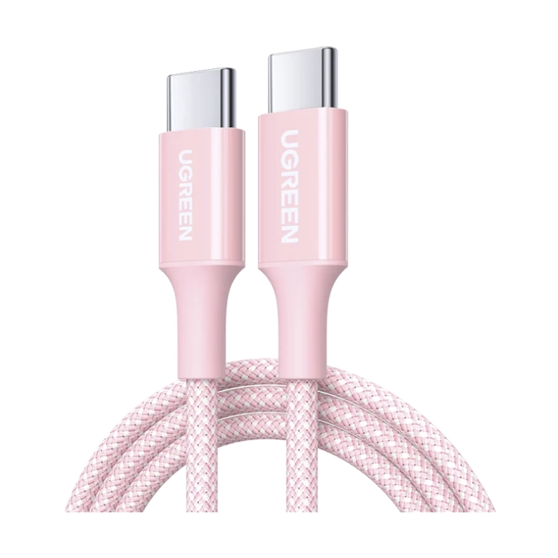 Cable De Carga & Datos Usb-C A Usb-C Ugreen L502 (65251) Rosado, 100W De Carga Rapida, Compatible Con Smartphones, Tablets, Laptops, 1 Metro 1 Cable De Carga & Datos Usb-C A Usb-C Ugreen L502 (65251) Rosado, 100W De Carga Rapida, Compatible Con Smartphones, Tablets, Laptops, 1 Metro