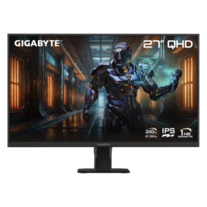 Monitor Gaming Gigabyte Led 27 (Gs27Q X) Ips, Qhd 2K , 2560 X 1440, Hdmi/Dp, 1Ms, 240Hz, Amd Freesync Premium