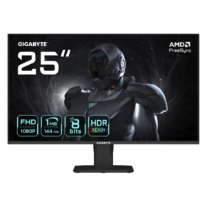 Monitor Gaming Gigabyte 25 (Gs25F14) Fhd, Ips, Hdmi/Dp, 1Ms, 144Hz, Display Hdr 10