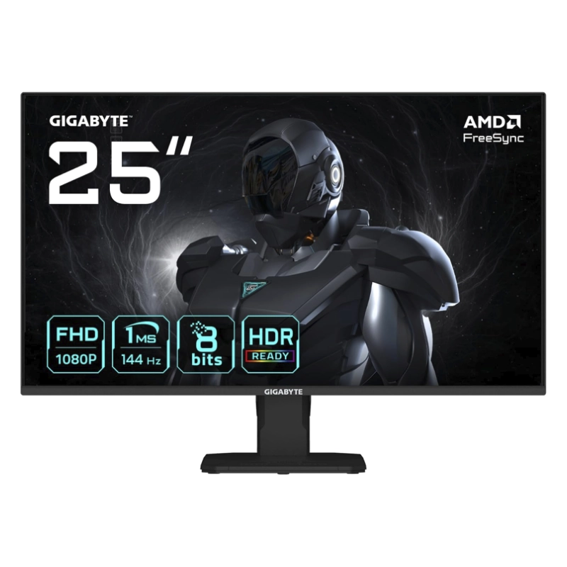 Monitor Gaming Gigabyte 25 (Gs25F14) Fhd, Ips, Hdmi/Dp, 1Ms, 144Hz, Display Hdr 10 1 Monitor Gaming Gigabyte 25 (Gs25F14) Fhd, Ips, Hdmi/Dp, 1Ms, 144Hz, Display Hdr 10