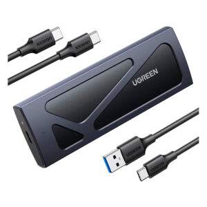 Rack Para M.2 Ugreen Cm578 (15512) Negro, M.2 Nvme, Compatible Con 2230/2242/2260/2280, Cable Usb-C/Usb 3.2