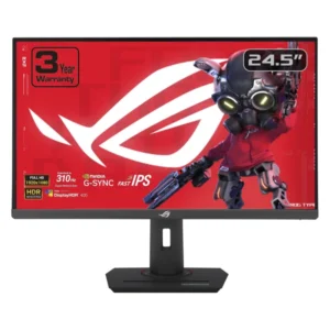 Monitor Gaming Asus Rog Strix 25 (Xg259Cms) Fhd, Fast Ips, Hdmi/Dp, 1Ms, 310Hz, Desenfoque De Movimiento Extremadamente Bajo, Compatible G-Sync