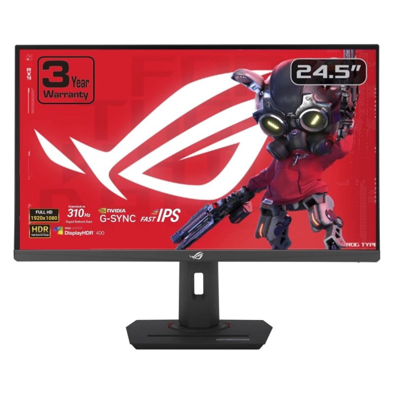 Monitor Gaming Asus Rog Strix 25 (Xg259Cms) Fhd, Fast Ips, Hdmi/Dp, 1Ms, 310Hz, Desenfoque De Movimiento Extremadamente Bajo, Compatible G-Sync 1 Monitor Gaming Asus Rog Strix 25 (Xg259Cms) Fhd, Fast Ips, Hdmi/Dp, 1Ms, 310Hz, Desenfoque De Movimiento Extremadamente Bajo, Compatible G-Sync