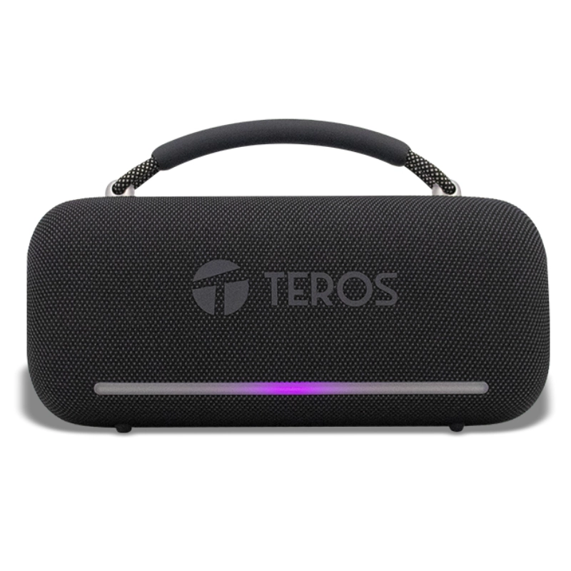 Parlante Portatil Teros Vibes (Vb-6049Bk) 60W, Negro, 4000 Mah, Usb + Tf + Aux 3.5Mm, Bluetooth 5.3, Led-Rgb 1 Parlante Portatil Teros Vibes (Vb-6049Bk) 60W, Negro, 4000 Mah, Usb + Tf + Aux 3.5Mm, Bluetooth 5.3, Led-Rgb