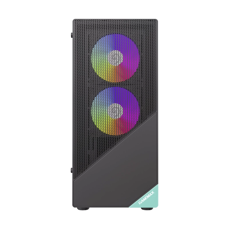 Case Gamemax (Focus) Sin Fuente, Negro, Atx, 1 Panel Vidrio, X3 Fan, Led-Argb 2 Case Gamemax (Focus) Sin Fuente, Negro, Atx, 1 Panel Vidrio, X3 Fan, Led-Argb - Imagen 2