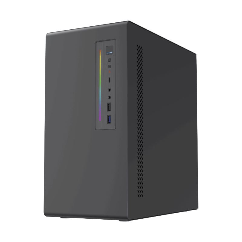 Case Halion Office (6528) Con Fuente De 600W, Negro, Micro-Atx, X1 Fan 3 Case Halion Office (6528) Con Fuente De 600W, Negro, Micro-Atx, X1 Fan - Imagen 3