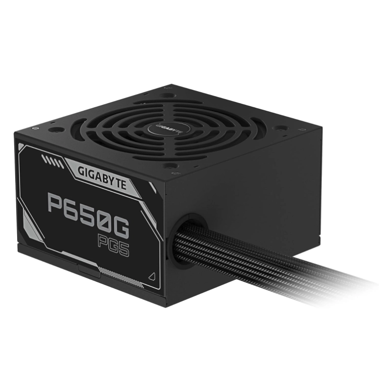 Fuente De Poder Gigabyte P650G Pg5 (Gp-P650G Pg5) 650W, Pcie 5.1, Atx 3.1, Gold 3 Fuente De Poder Gigabyte P650G Pg5 (Gp-P650G Pg5) 650W, Pcie 5.1, Atx 3.1, Gold - Imagen 3