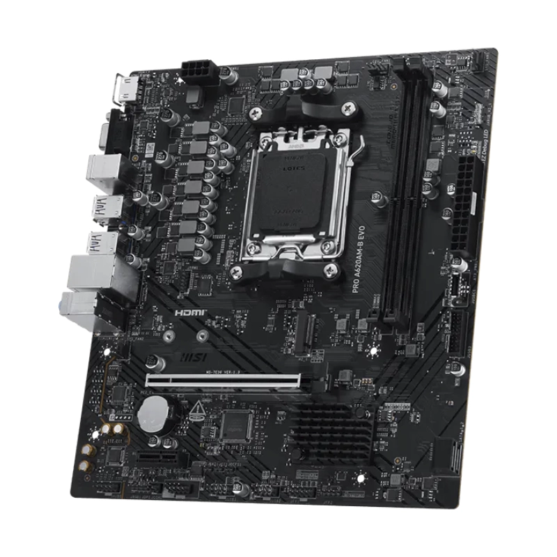 Placa Msi (Pro A620Am-B Evo) Am5, Micro-Atx, Ddr5 4 Placa Msi (Pro A620Am-B Evo) Am5, Micro-Atx, Ddr5 - Imagen 4