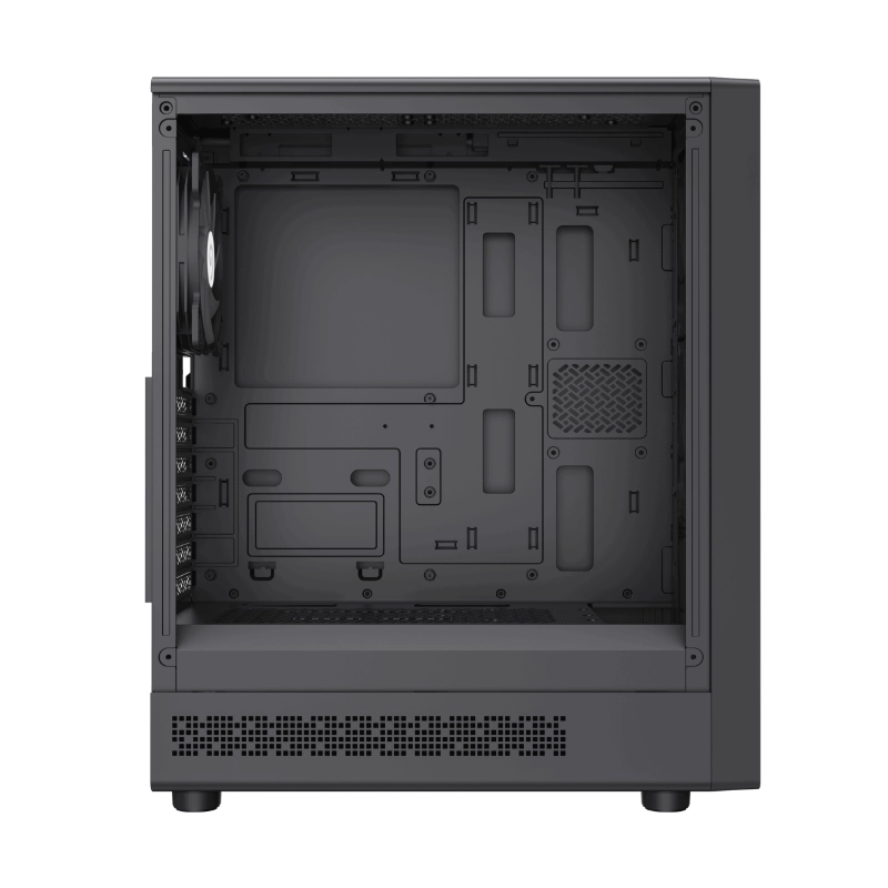 Case Gamemax (Focus) Sin Fuente, Negro, Atx, 1 Panel Vidrio, X3 Fan, Led-Argb 4 Case Gamemax (Focus) Sin Fuente, Negro, Atx, 1 Panel Vidrio, X3 Fan, Led-Argb - Imagen 4