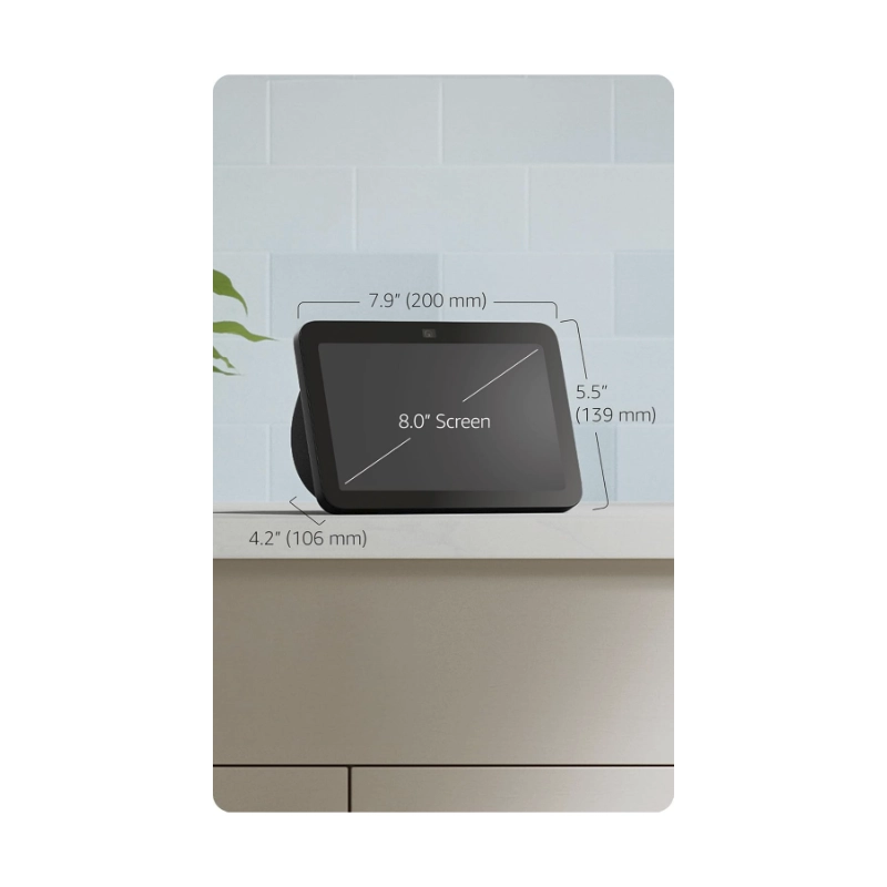 Asistente Inteligente Amazon Echo Show 8 (R85Sd6-W) Blanco, 3Ra Generacion, Pantalla Hd 8, Audio Espacial, Ideal Para Espacios Abiertos, Alexa 4 Asistente Inteligente Amazon Echo Show 8 (R85Sd6-W) Blanco, 3Ra Generacion, Pantalla Hd 8, Audio Espacial, Ideal Para Espacios Abiertos, Alexa - Imagen 4