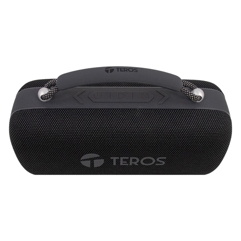 Parlante Portatil Teros Vibes (Vb-6049Bk) 60W, Negro, 4000 Mah, Usb + Tf + Aux 3.5Mm, Bluetooth 5.3, Led-Rgb 2 Parlante Portatil Teros Vibes (Vb-6049Bk) 60W, Negro, 4000 Mah, Usb + Tf + Aux 3.5Mm, Bluetooth 5.3, Led-Rgb - Imagen 2