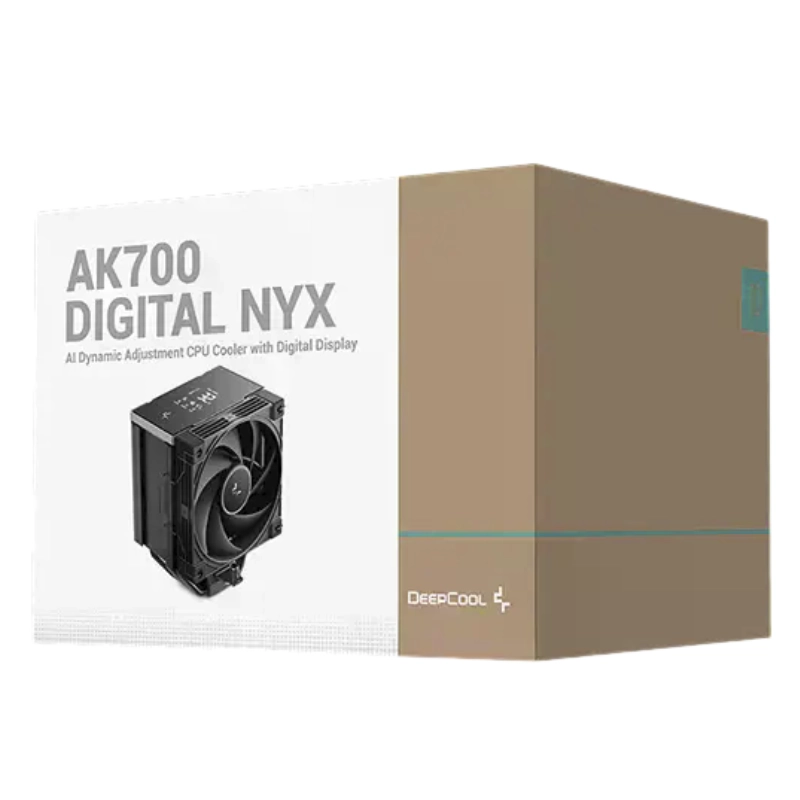 Disipador De Procesador Deep Cool Ak700 Digital Nyx (R-Ak700-Bknnmn-Gjd-1) Negro, Pantalla Digital, Aplicable A Socket, 1155/1851-Am4/Am5 6 Disipador De Procesador Deep Cool Ak700 Digital Nyx (R-Ak700-Bknnmn-Gjd-1) Negro, Pantalla Digital, Aplicable A Socket, 1155/1851-Am4/Am5 - Imagen 6