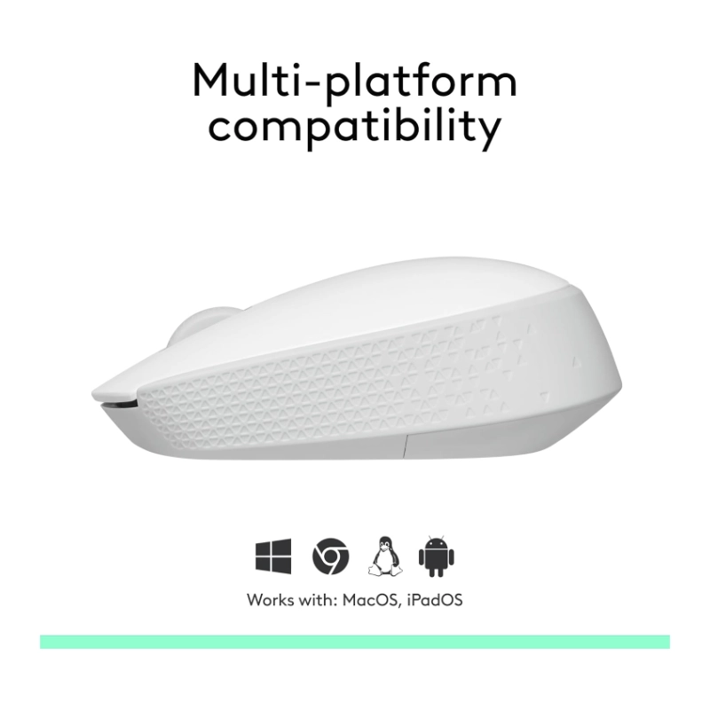 Mouse Inalambrico Logitech M170 (910-006864) Blanco, 1000 Dpi 6 Mouse Inalambrico Logitech M170 (910-006864) Blanco, 1000 Dpi - Imagen 6