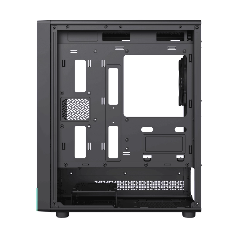 Case Gamemax (Focus) Sin Fuente, Negro, Atx, 1 Panel Vidrio, X3 Fan, Led-Argb 7 Case Gamemax (Focus) Sin Fuente, Negro, Atx, 1 Panel Vidrio, X3 Fan, Led-Argb - Imagen 7