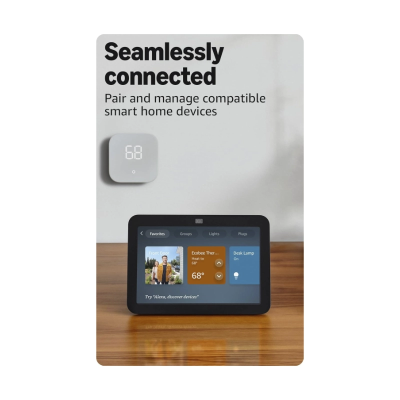 Asistente Inteligente Amazon Echo Show 8 (R85Sd6-W) Blanco, 3Ra Generacion, Pantalla Hd 8, Audio Espacial, Ideal Para Espacios Abiertos, Alexa 7 Asistente Inteligente Amazon Echo Show 8 (R85Sd6-W) Blanco, 3Ra Generacion, Pantalla Hd 8, Audio Espacial, Ideal Para Espacios Abiertos, Alexa - Imagen 7