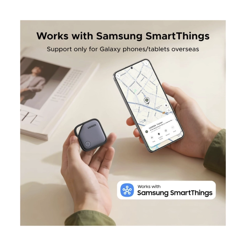 Localizador Inteligente Bluetooth Ugreen Cm829 (55769P) Paquete De 2, Localizador De Objetos, Para Llaves, Equipaje Y Pasaporte 2 Localizador Inteligente Bluetooth Ugreen Cm829 (55769P) Paquete De 2, Localizador De Objetos, Para Llaves, Equipaje Y Pasaporte - Imagen 2