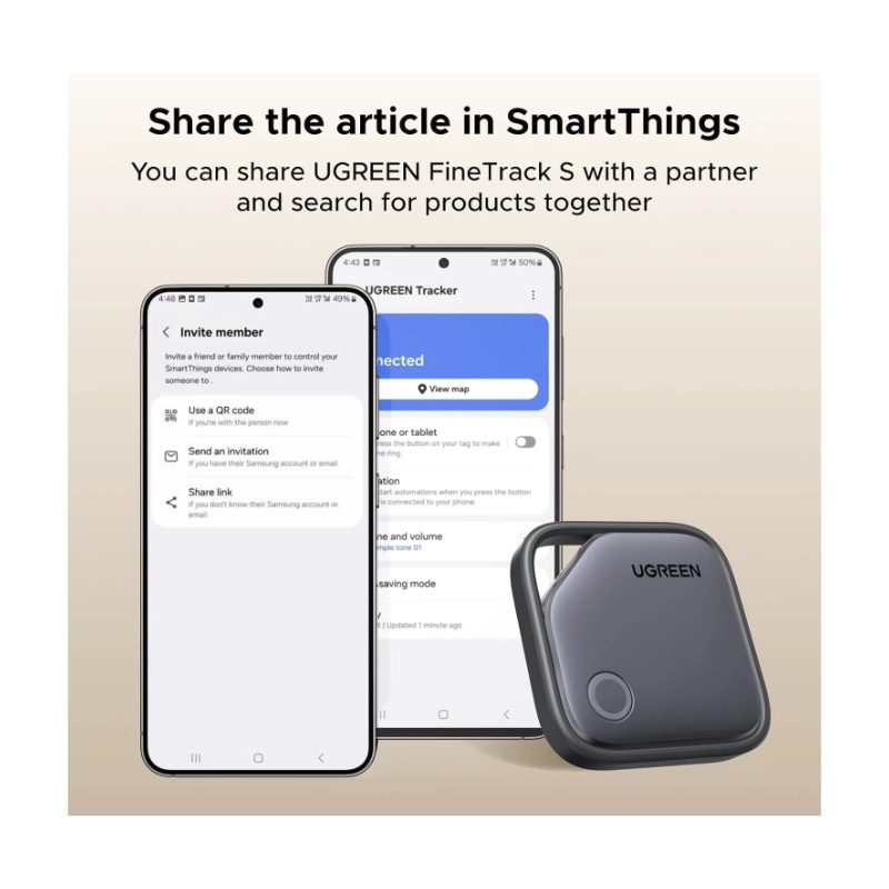 Localizador Inteligente Bluetooth Ugreen Cm829 (55769P) Paquete De 2, Localizador De Objetos, Para Llaves, Equipaje Y Pasaporte 7 Localizador Inteligente Bluetooth Ugreen Cm829 (55769P) Paquete De 2, Localizador De Objetos, Para Llaves, Equipaje Y Pasaporte - Imagen 7