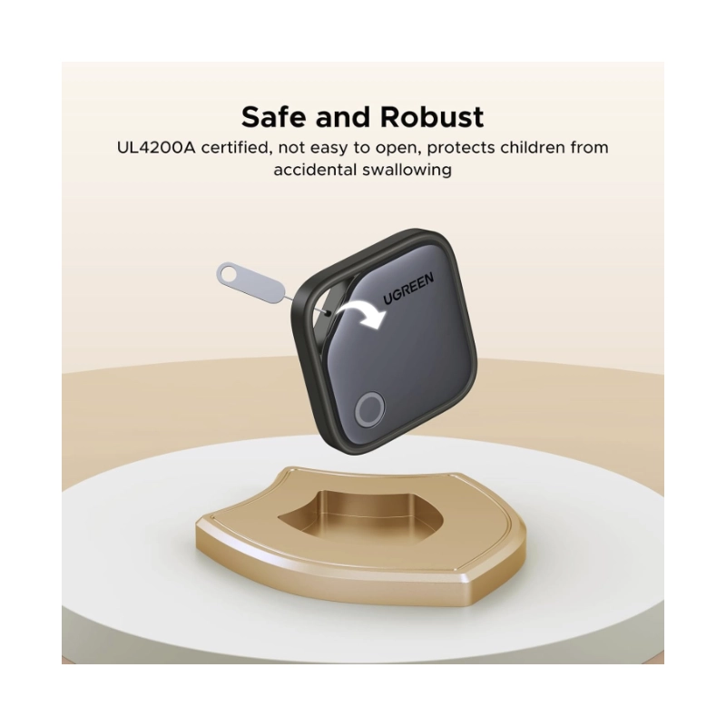 Localizador Inteligente Bluetooth Ugreen Cm829 (55769P) Paquete De 2, Localizador De Objetos, Para Llaves, Equipaje Y Pasaporte 8 Localizador Inteligente Bluetooth Ugreen Cm829 (55769P) Paquete De 2, Localizador De Objetos, Para Llaves, Equipaje Y Pasaporte - Imagen 8