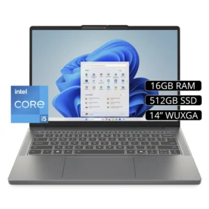 Laptop Lenovo Ideapad Slim 3 14Irh10 I5-13420H (83K000Mdlm) 14 Wuxga Oled, I5, Ssd512 M.2, 16Gb, Sin Sistema