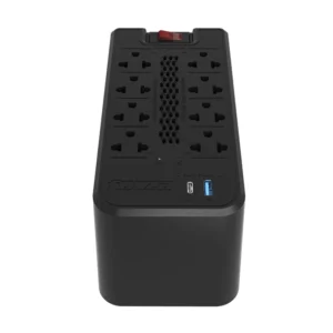 Estabilizador Forza 8 Tomas (Fvr-1222Usb V2) 1200Va, 600W, X1 Usb/Usb-C