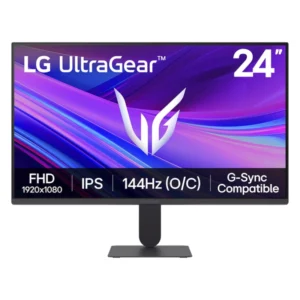 Monitor Gaming Lg 24 Ultragear (24G411A-B) Fhd, Ips, Dp/Hdmi, 1Ms, 144Hz, Hdr10, Nvidia G-Sync/Freesync