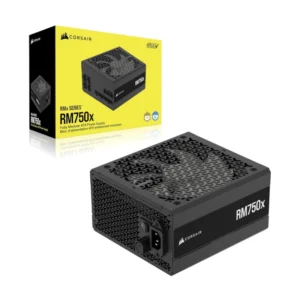 Fuente De Poder Corsair Rm750X (Cp-9020285-Na) 750W, Gold, Atx 3.1 Y Pcie 5.1, Bajo Nivel De Ruido, Modular