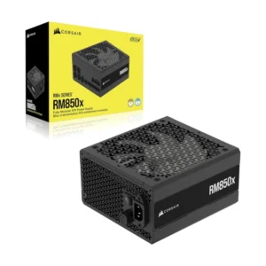 Fuente De Poder Corsair Rm850X (Cp-9020270-Na) 850W, Gold, Atx 3.1 Y Pcie 5.1, Bajo Nivel De Ruido, Modular