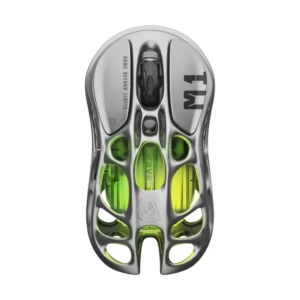 Mouse Inalambrico Gravastar Mercury M1 Pro (Gravastar M1 Pro_gry) Gris, 26000 Dpi, Aleacion De Magnesio Ligera, Sensor Paw3395Dm, Sondeo 4K, 200 Horas