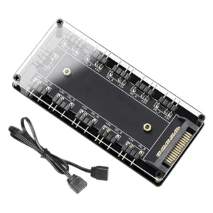Splitter Hub Argb, 10 Puertos, 5V, 3 Pin, Para Expandir La Capacidad De Iluminacion Led De La Placa Base