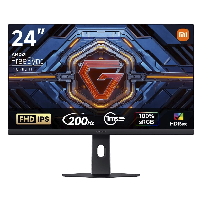 Monitor Xiaomi G24I 2026 24 (Ela6364Eu) Fast Ips, Fhd, Hdmi/Dp, 1Ms, 200Hz, Freesync Premium, Hdr10, 99% Srgb 1 Monitor Xiaomi G24I 2026 24 (Ela6364Eu) Fast Ips, Fhd, Hdmi/Dp, 1Ms, 200Hz, Freesync Premium, Hdr10, 99% Srgb