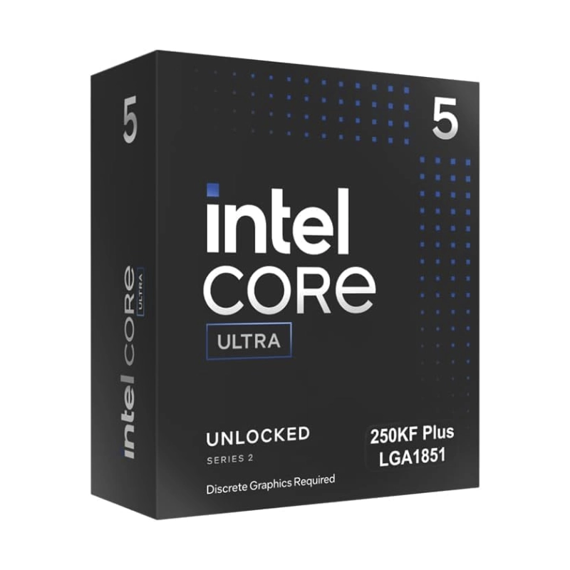 Procesador Intel Core Ultra 5 250Kf Plus (Bx80768250Kf) 5.3Ghz, 30 Mb Cache, 18 Nucleos, Lga 1851, Sin Cooler 1 Procesador Intel Core Ultra 5 250Kf Plus (Bx80768250Kf) 5.3Ghz, 30 Mb Cache, 18 Nucleos, Lga 1851, Sin Cooler