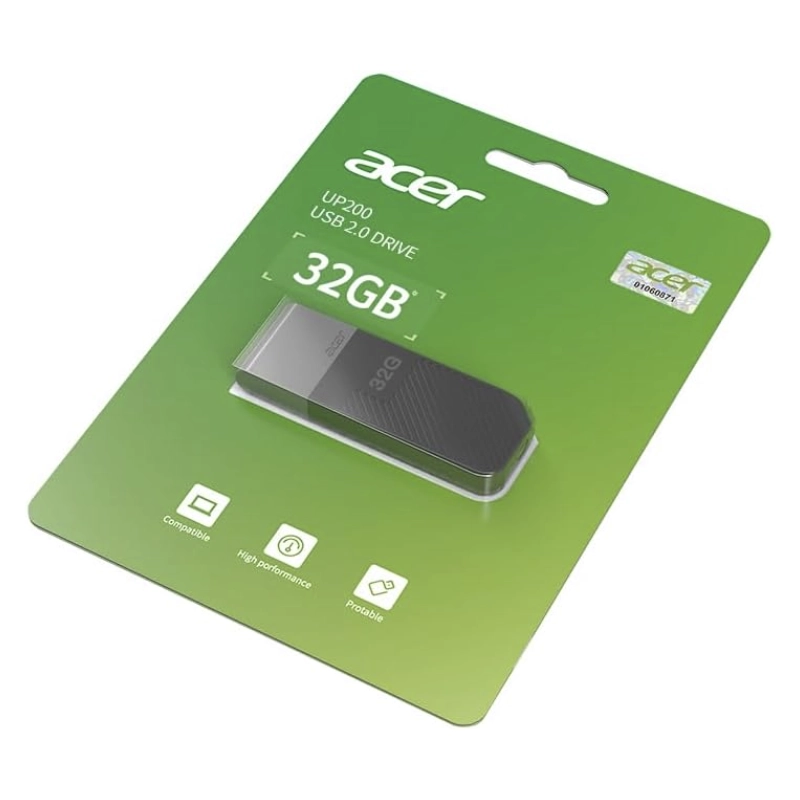 Memoria Usb Acer 32Gb Up200 (Bl.9Bwwa.510) 2.0 2 Memoria Usb Acer 32Gb Up200 (Bl.9Bwwa.510) 2.0 - Imagen 2