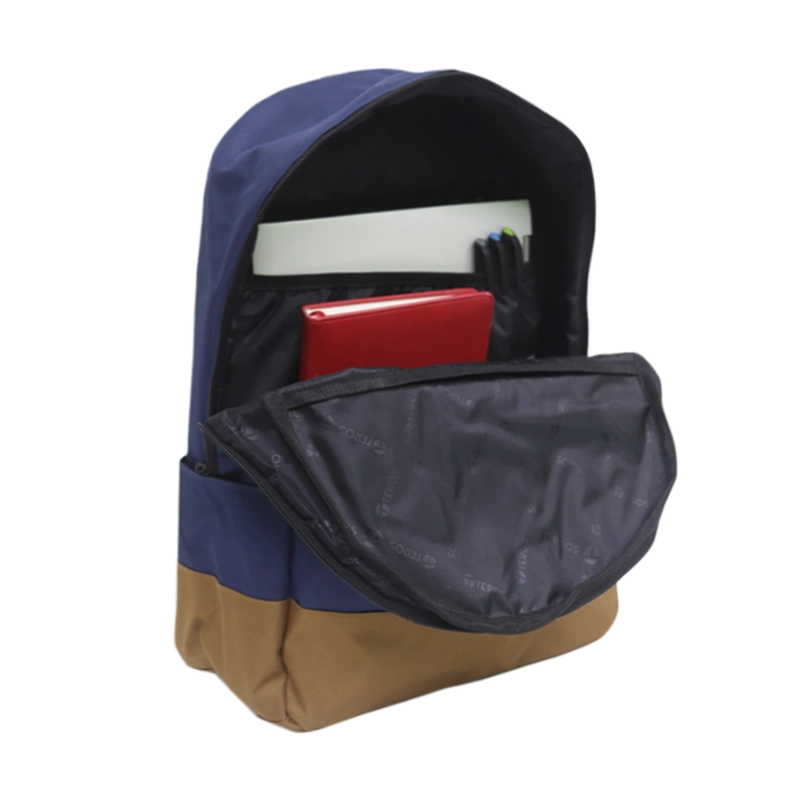 Mochila Para Laptop Teros Nova (Te-Acs9019) Azul Marron, Hasta 15.6 2 Mochila Para Laptop Teros Nova (Te-Acs9019) Azul Marron, Hasta 15.6 - Imagen 2